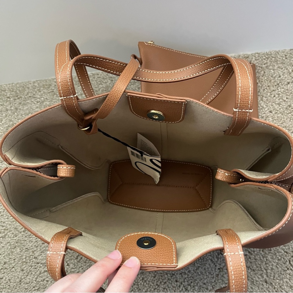Polene Brown Tote Bag - Picture 7 of 13